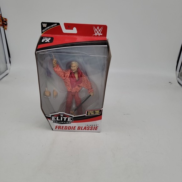 WWE Elite Collection Freddie Blassie Action Figure – 6-Inch Deluxe Figure With Ring Gear & Accessories - View #9